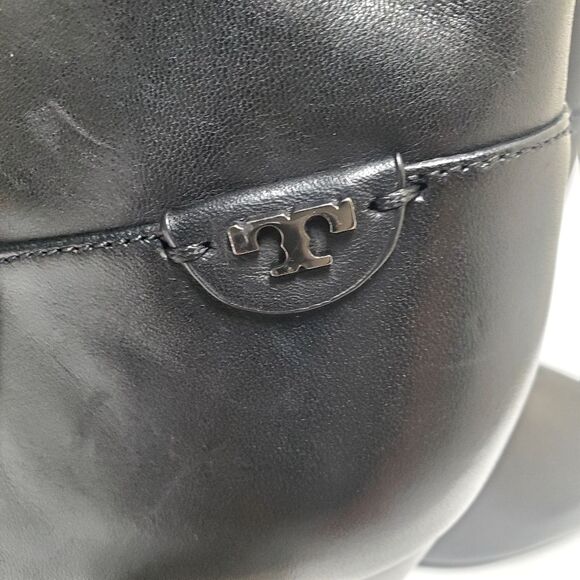 TORY BURCH Fulton Block Heel Ankle Booties in Size 9.5M - Picture 12 of 13